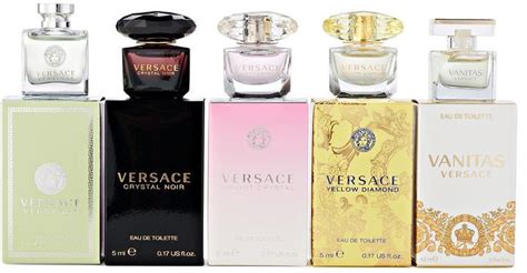 versace 5 pc women's perfume collection gift set multicolor|Versace backpack gift with purchase.